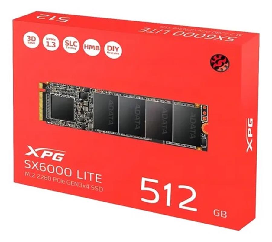 DISCO SOLIDO SSD 512GB ADATA XPG SX6000 LITE M2 GEN3