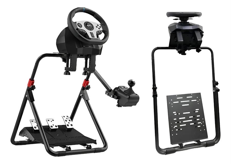 Estructura Simulador Carreras PXN A9 Plegable Con soporte Shifter