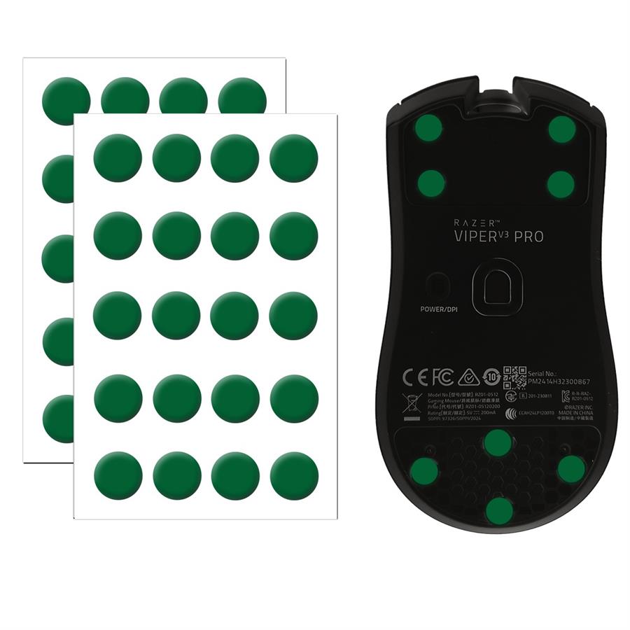 Mouse Skates Pads X-Raypad Jade Air Speed Universal Dots