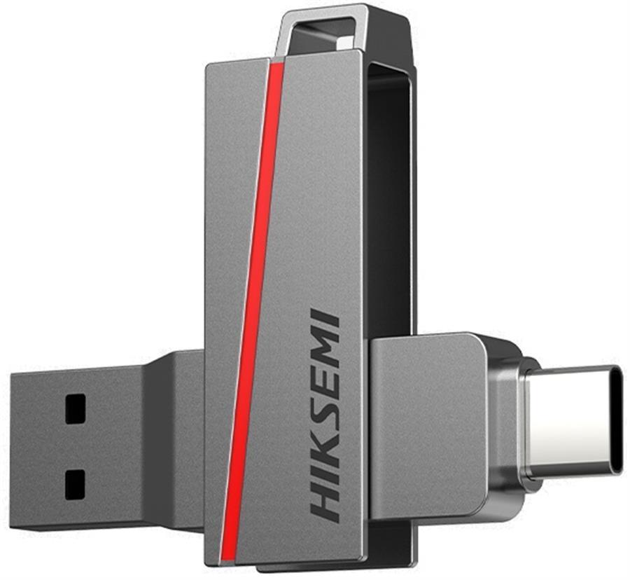 Pendrive HIKSEMI 64Gb E307C Dual Slim USB 3.0 / USB Type C