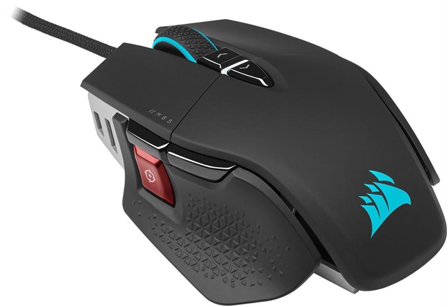 MOUSE CORSAIR M65 RGB ULTRA FPS BLACK C/PESAS