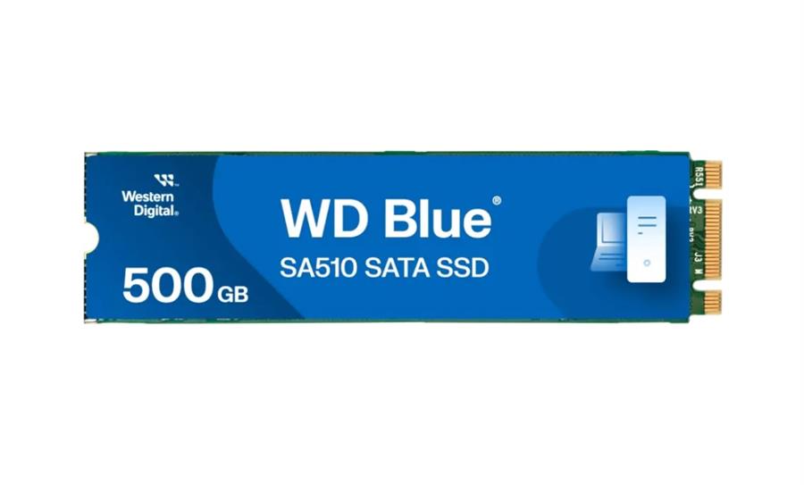 Disco SSD WD Blue SA510 500GB M2 Sata WDS500G3B0B