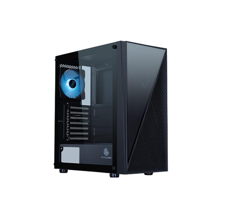 GABINETE EVOLABS DUALITY EVO-205A X4 FAN ARGB