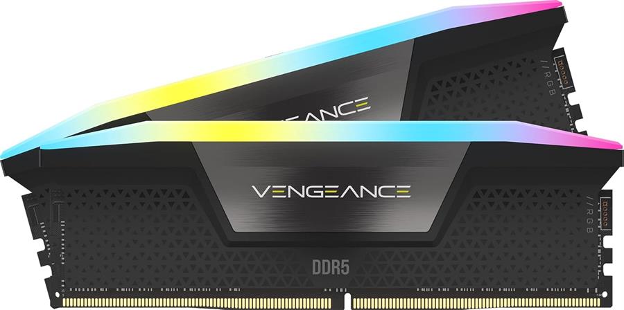 Memoria ram Corsair Vengeance 64gb 2x32 6400mhz DDR5 RGB Black CL32