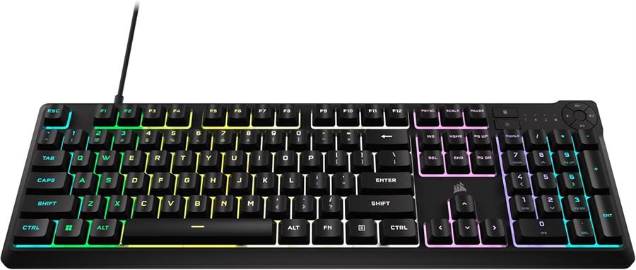 Teclado Corsair K55 Core RGB Semimecanico