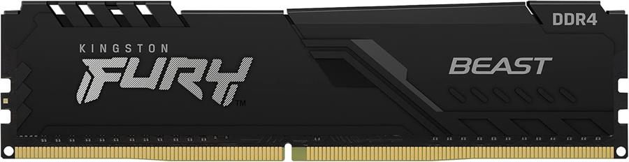 MEMORIA RAM KINGSTON FURY BEAST 16GB 3600MHZ BLACK