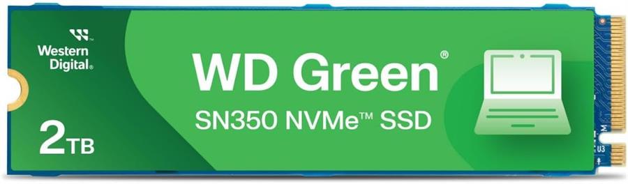 Disco Ssd  WD Green Sn350 2tb M2 Nvme Gen3