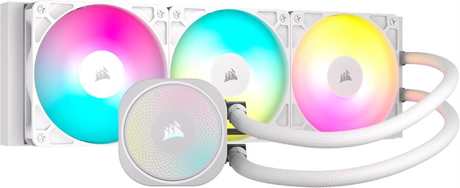 WATER COOLER CORSAIR NAUTILUS 360MM RS ARGB 3X CPU COOLER WHITE