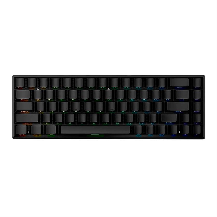 Teclado Irok Mars68 Pro Black Magnetico Switch Wired