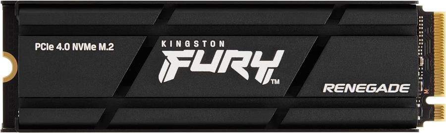 DISCO SSD KINGSTON FURY RENEGADE 1TB PCIE GEN4 NVME M.2 7300MB/S DISIPADOR