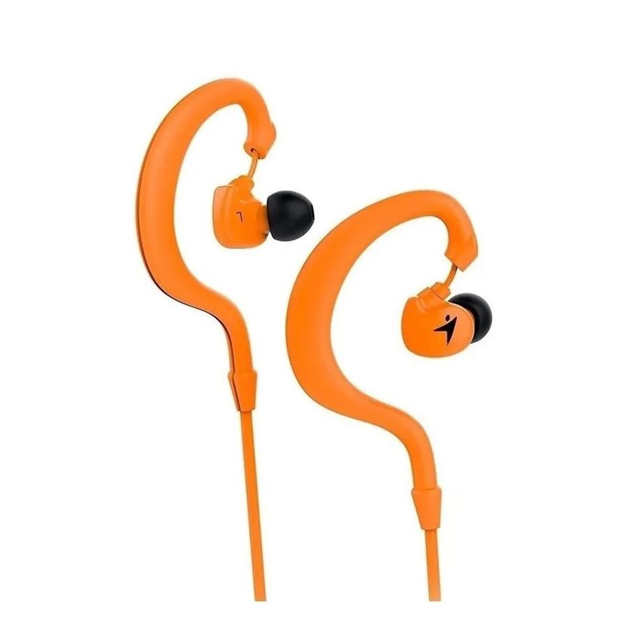Auricular Genius Hs M270 In Ear Mic  Manos Libres Naranja