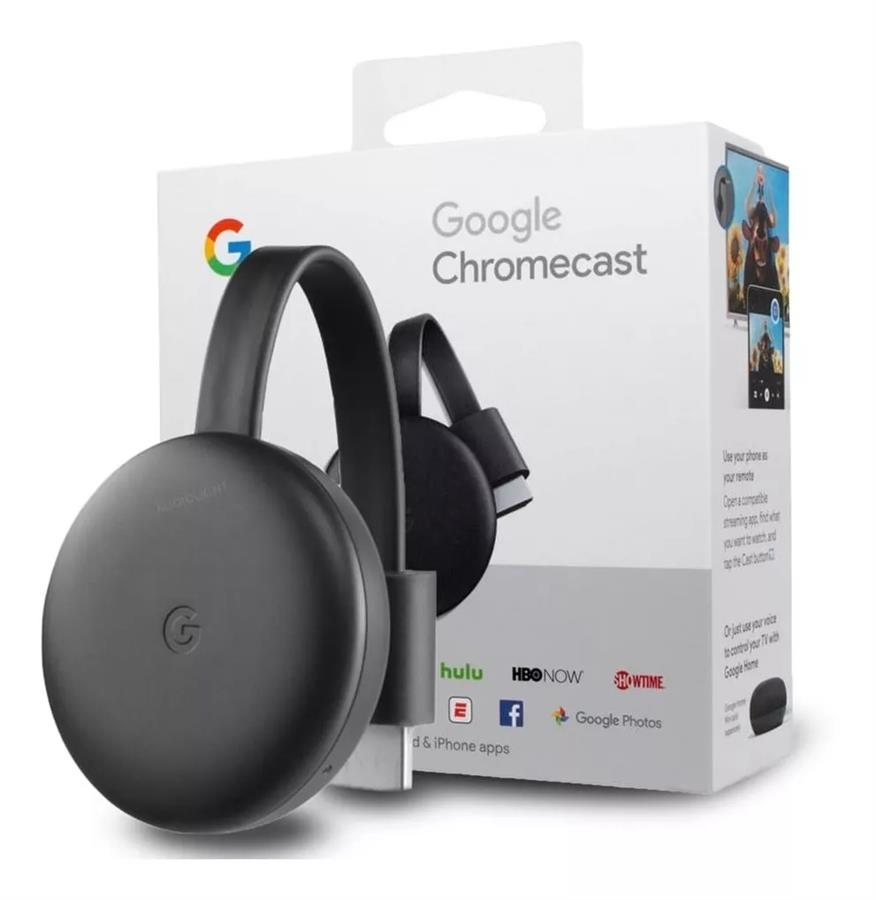 Google Chromecast 3 Streaming media player FHD Negro