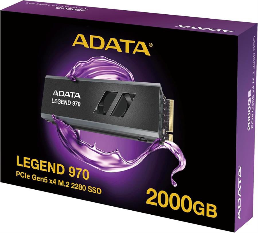 DISCO SSD ADATA LEGEND 970 PRO 2TB GEN5 14.000MB/S M.2 2280