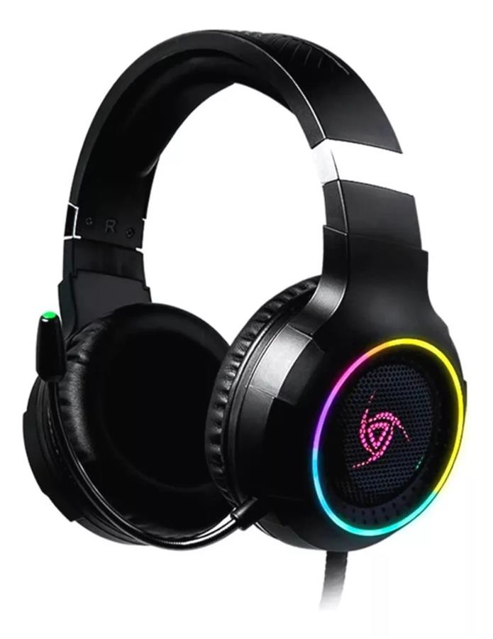 Auricular VSG Shake Negro Gamer Led Black