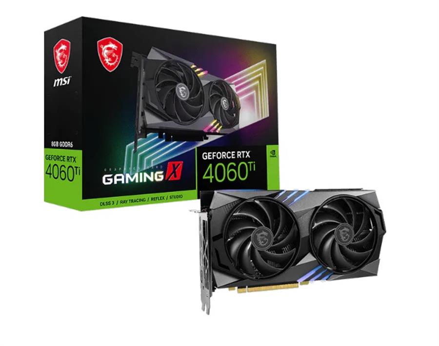 Placa de video Msi 4060 TI GAMING X 8G - Outlet