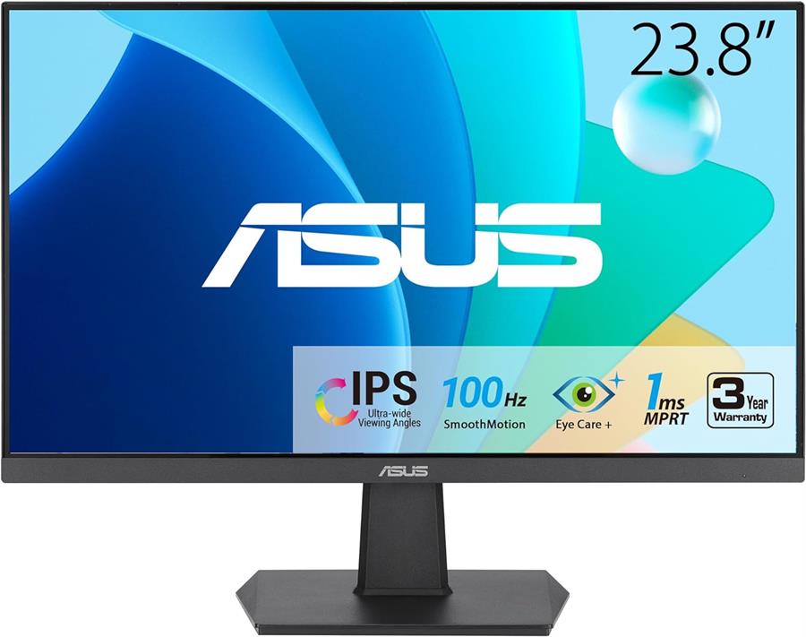 Monitor Asus 24" VA24EHF-J FHD Ips 100Hz 1ms