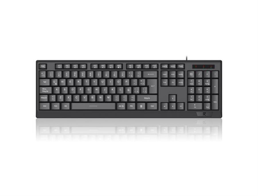 Teclado Redragon BK-8345 Cableado Ofimatica Negro