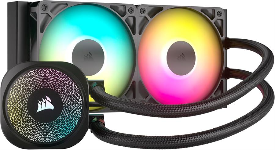 Water Cooler Corsair Nautilus 240mm RS ARGB 2x CPU cooler Black