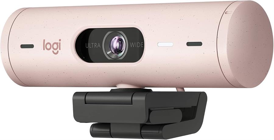 WebCam Logitech Brio 500 Rose Rosa Full HD