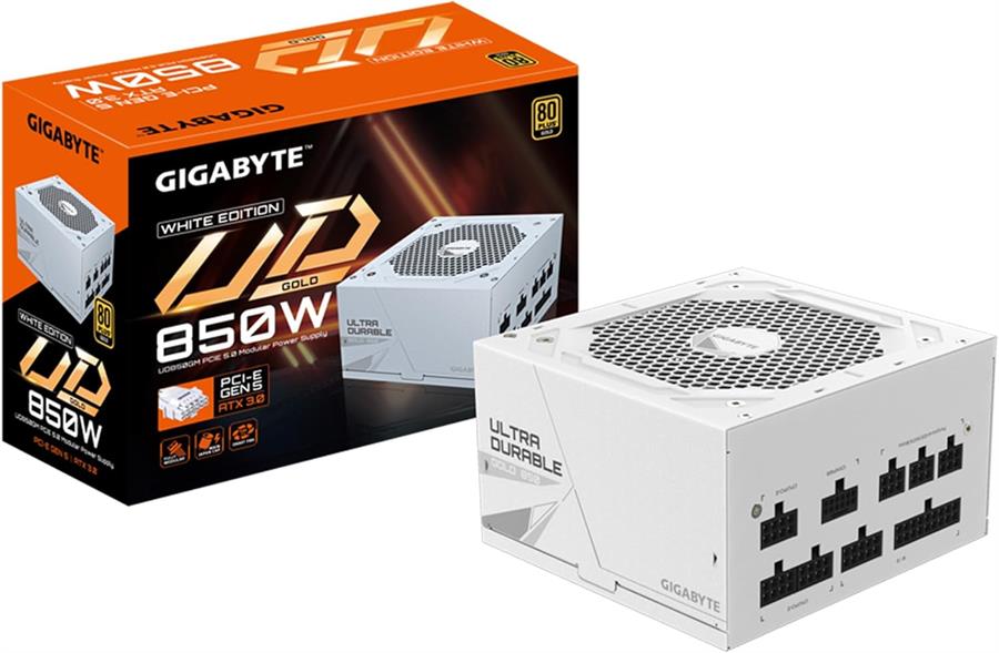 Fuente 850w Gigabyte UD 80 Plus Gold Modular White GP-UD850GM PG5W V2