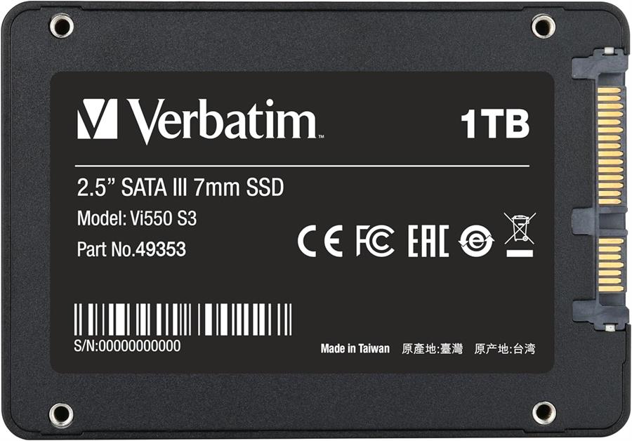 Disco ssd Verbatim VI550 1TB Sata III 2.5 Solido