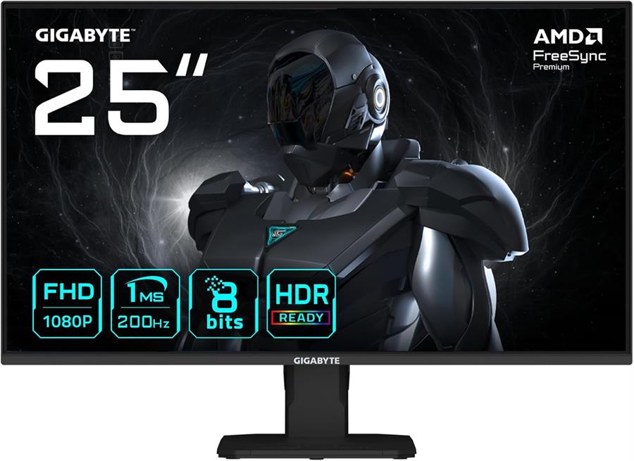 Monitor Gigabyte 25" GS25F2 Gaming Edge 200Hz SSIPS FHD