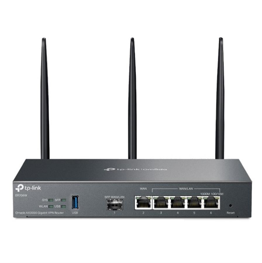 Router Tp-link Vpn Gigabit Omada AX3000 Wifi 6 ER706W