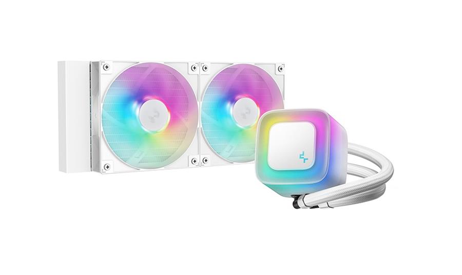 WATER COOLER AIO DEEPCOOL LE240 V2 ARGB 240MM WHITE