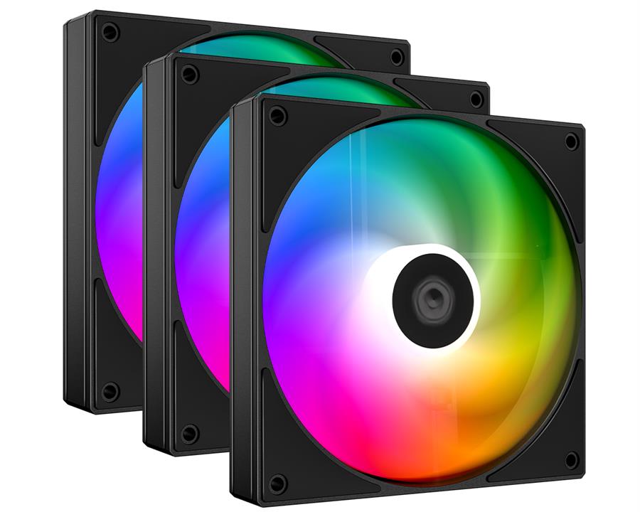 Fan Cooler Id-cooling AS 120 ARGB K Trio x3 120mm Black