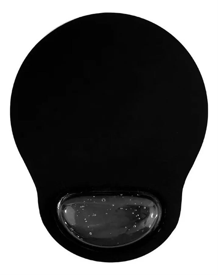 Mousepad Gel Negro 270x220mm Apoya Muñeca