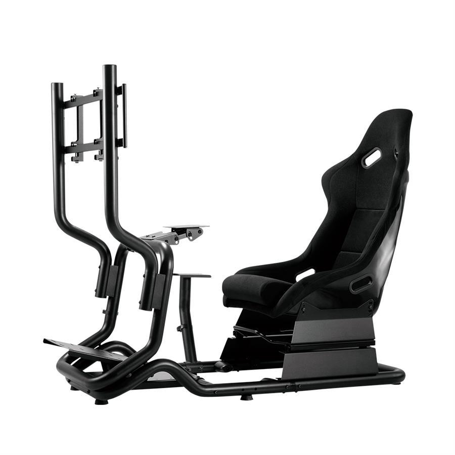 Estructura Simulador Carreras Redragon Cyclone RDSC07BSKP01 Butaca y Soporte PC TV
