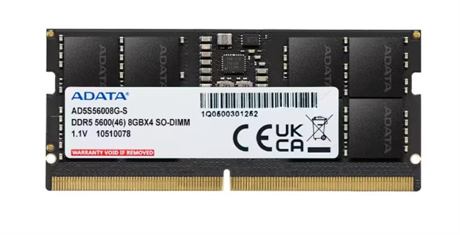 MEMORIA RAM SODIMM ADATA 8GB 5600MHZ DDR5