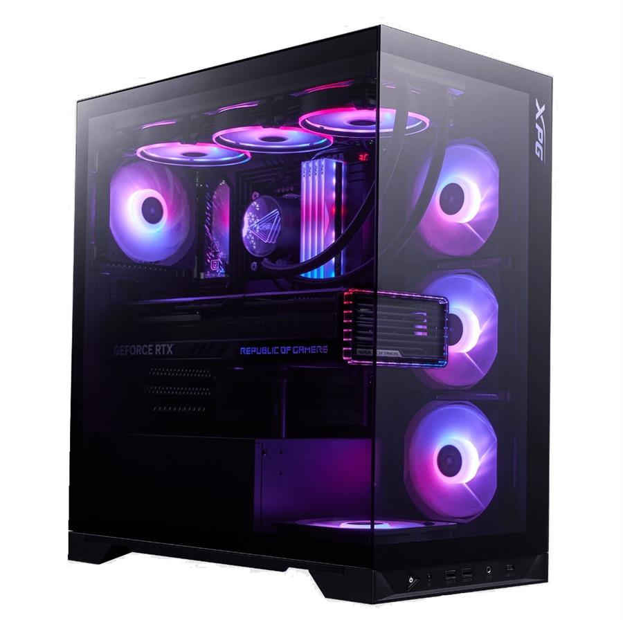 Gabinete Adata XPG Invader X BTF Mid Tower Black Chassis Reverse-Connector