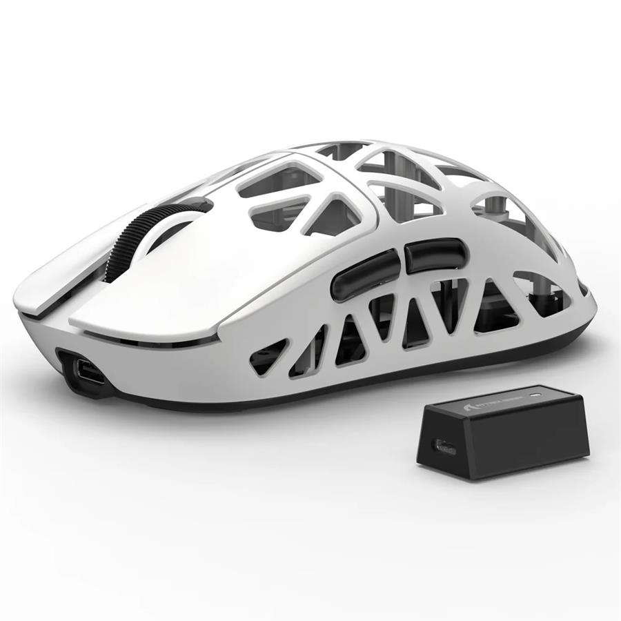 Mouse Attack Shark R2 Magnesium Alloy 8K Wireless Lightweight White