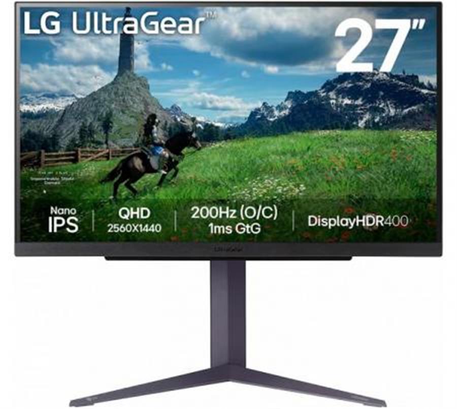 Monitor LG 27 Ultragear 27GS85Q-B 180Hz 2K Nano IPS QHD