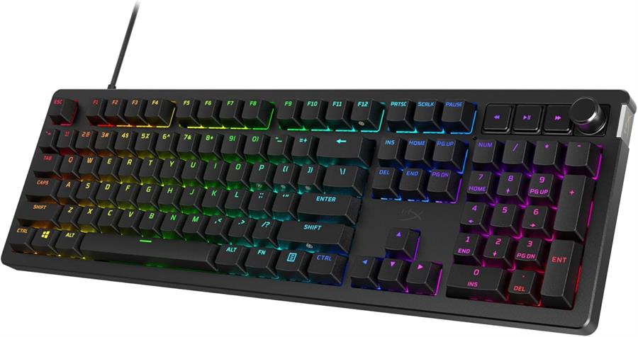 Teclado Hyperx Alloy Rise 8k RGB Full Size 100