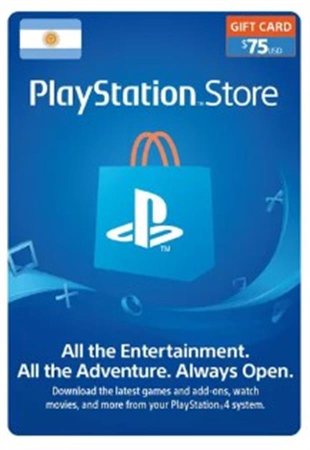 Psn Card $75 Usd Arg