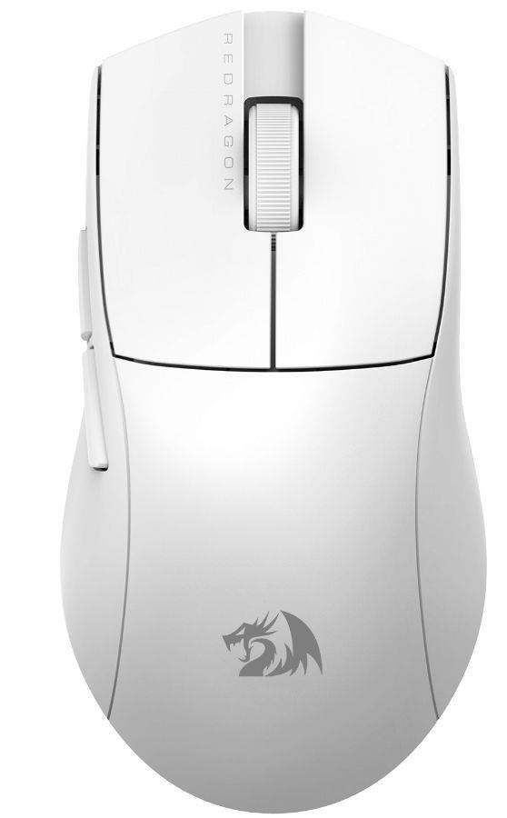 Mouse Redragon K1ng King Pro Wireless White M916w-PRO 1k Hz Blanco