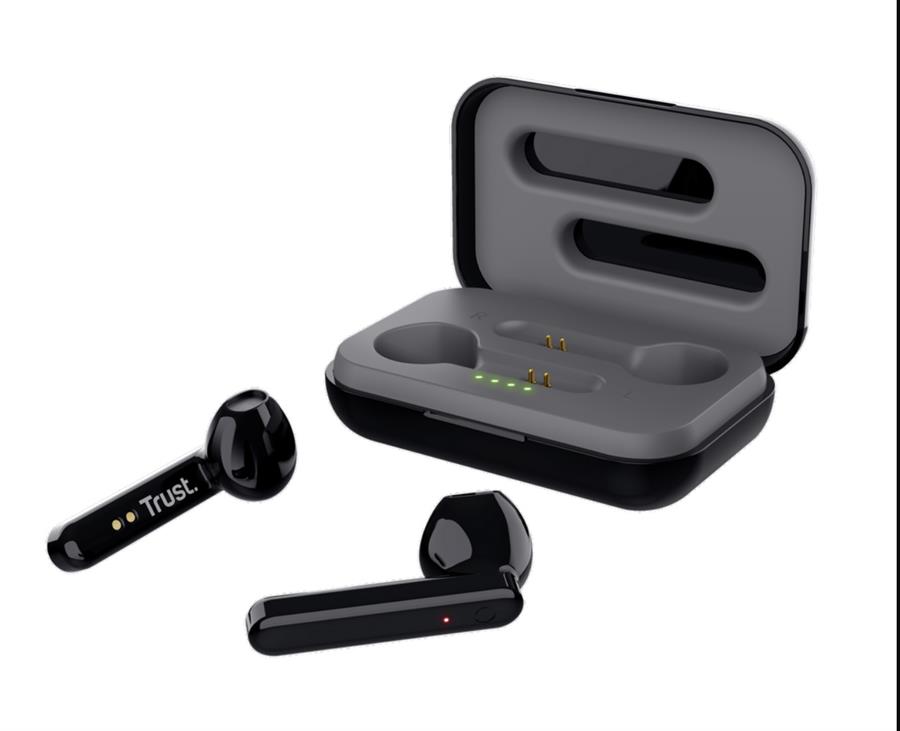 AURICULAR IN EAR TRUST PRIMO TOUCH BLUETOOTH BLACK