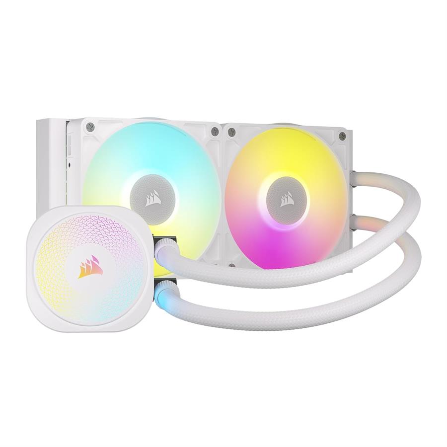 WATER COOLER CORSAIR ICUE LINK TITAN 240MM RX RGB 2X CPU COOLER WHITE