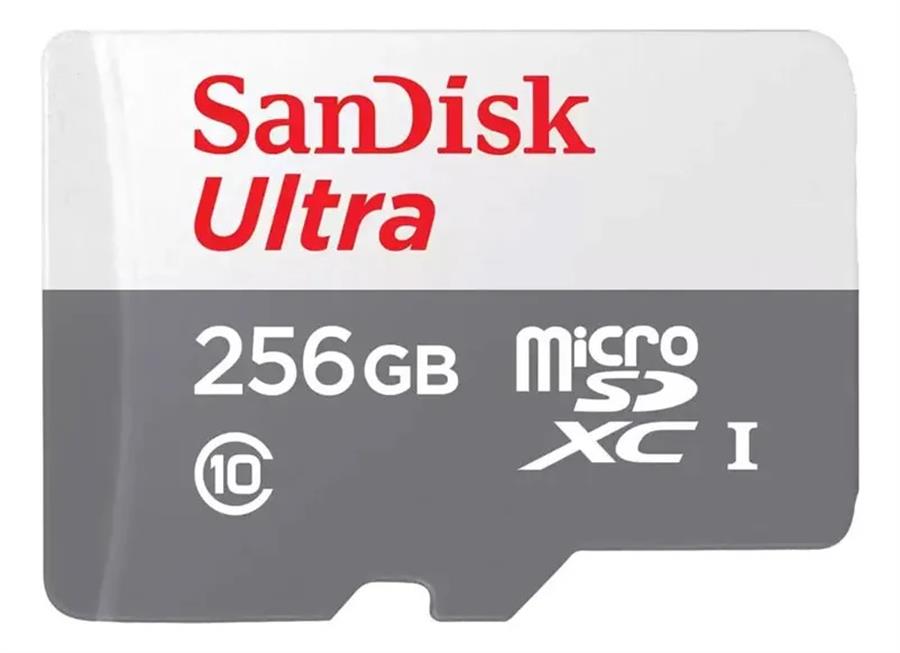 MEMORIA MICRO SD 256GB SANDISK ULTRA C10 100MB/S