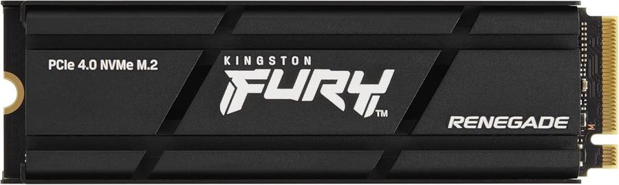 Disco ssd Kingston Fury Renegade 2TB PCIe Gen4 NVMe M.2 7300mb/s Disipador