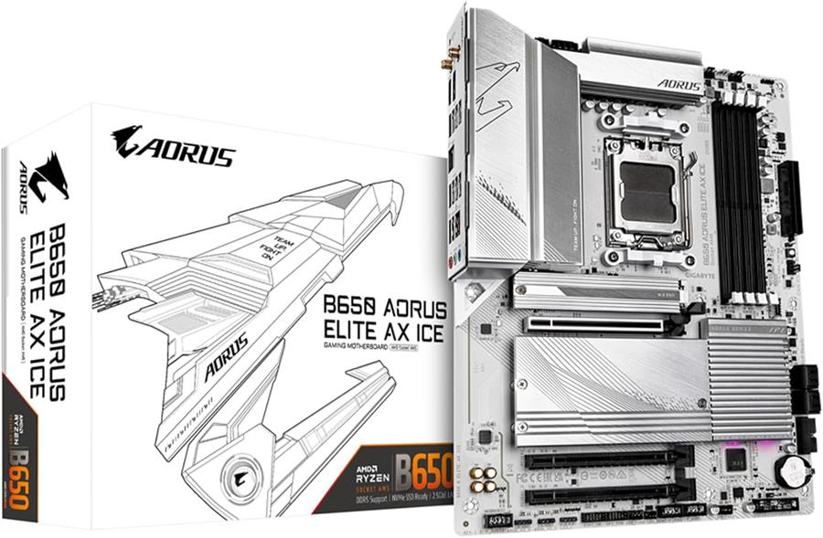 MOTHERBOARD GIGABYTE B650 A ELITE AX ICE D5 AM5 AMD