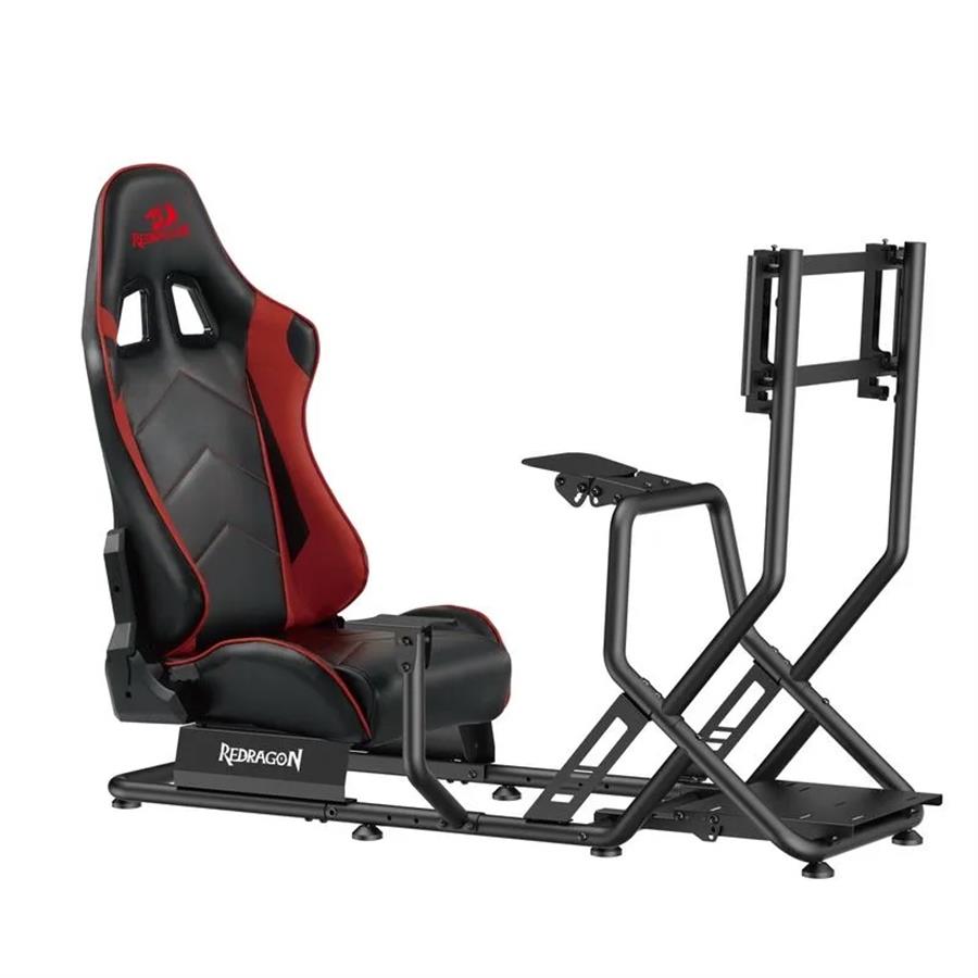 Estructura Simulador Carreras Redragon Vortex RDSC09BS03 Butaca y Soporte PC TV