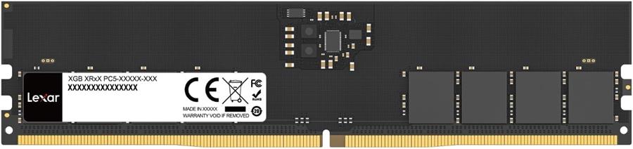 Memoria ram Lexar 16gb 5600Mhz DDR5 CL46 Black