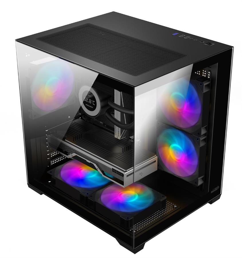 GABINETE SENTEY A5 MICRO GS-7900 X5FAN FRGB