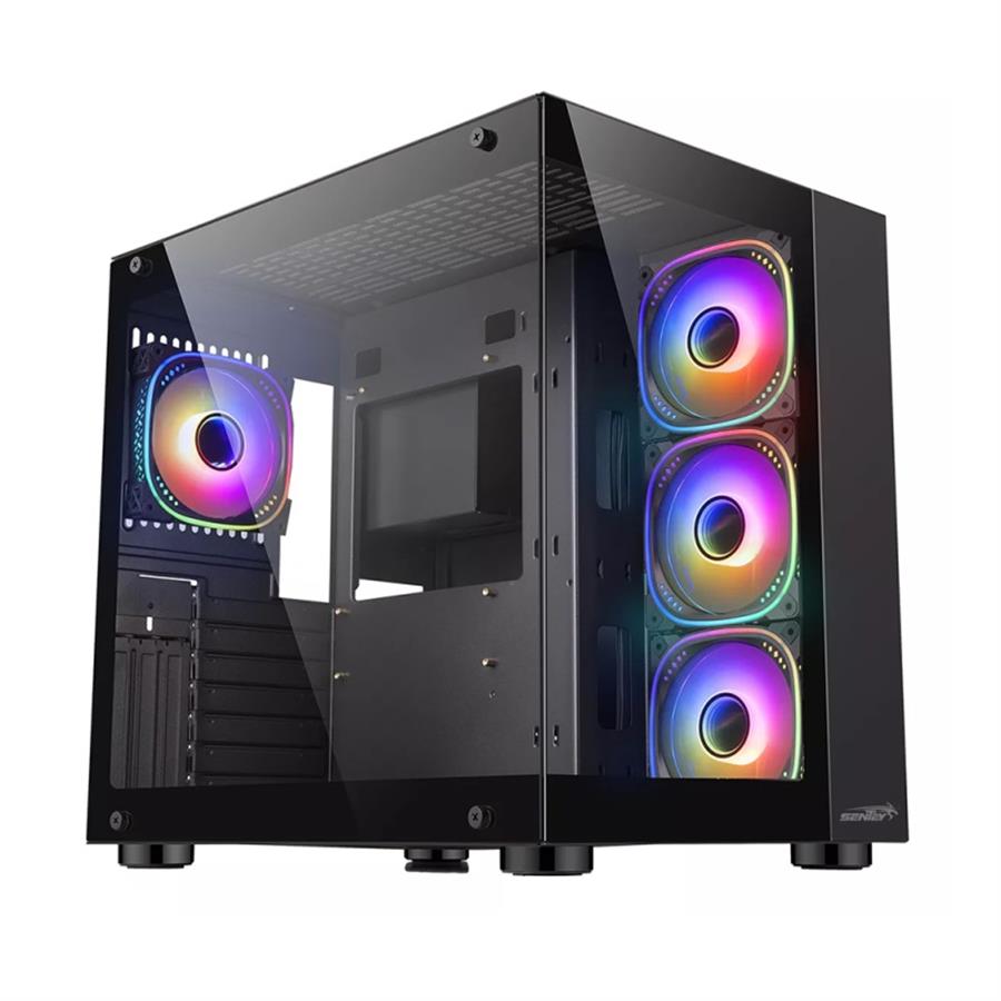 Gabinete Gamer Sentey A30 GS-8100 x4Fan ARGB Doble camara