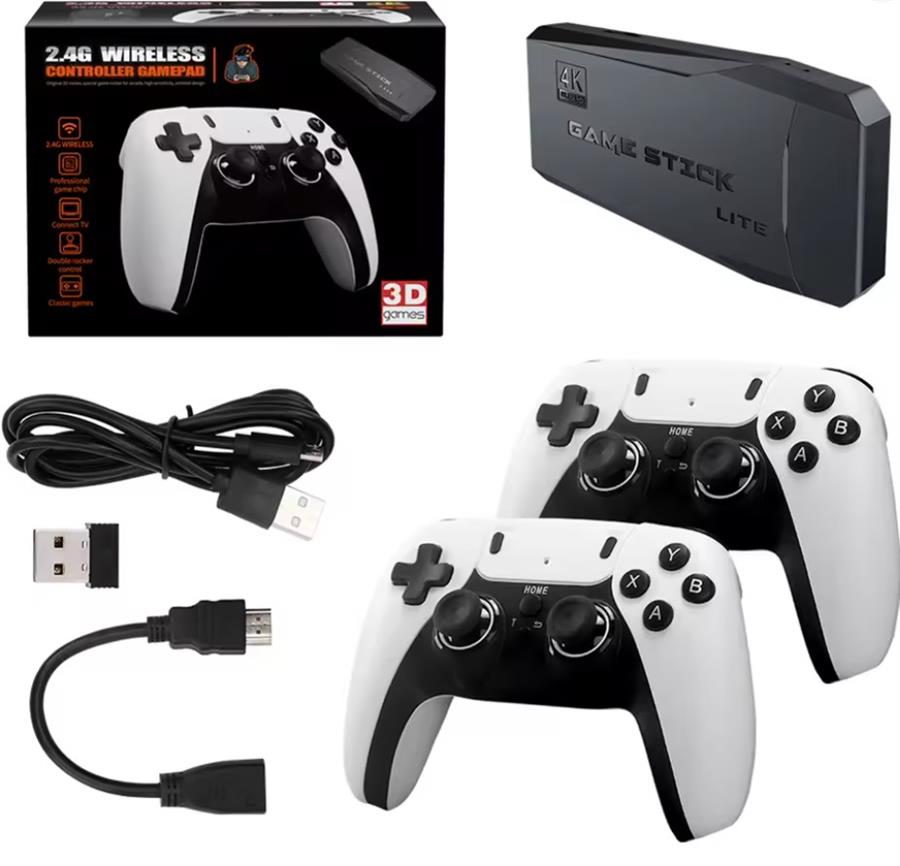 Consola Retro Game Stick Pro M8 2 Joysticks Inalámbricos