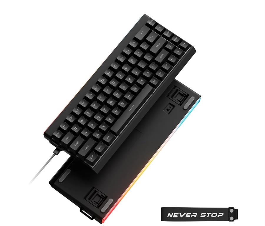 Teclado Magnetico Eweadn DK68 1k HE Wired Black