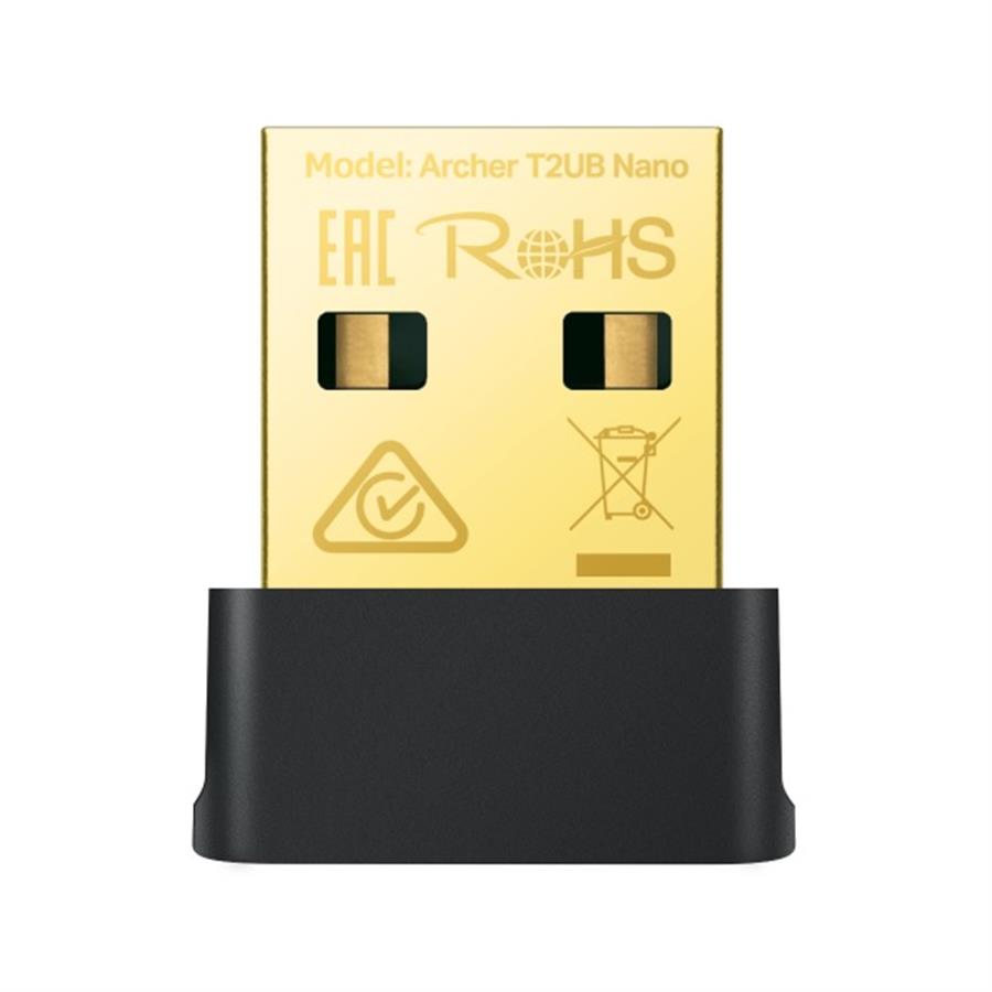 ADAPTADOR TP LINK T2UB AC600 NANO WI-FI Y BLUETOOTH 4.2